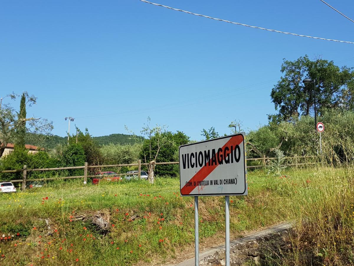 Vila Vicus House Viciomaggio Exteriér fotografie